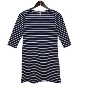 Vineyard Vines Preppy Girls' Sparkly Sailor Striped Dress